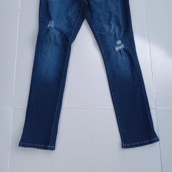 YMI Royalty WannaBettaButt Skinny Jeans-Size 4-Distressed-Contouring-Booty Lift - Picture 3 of 10